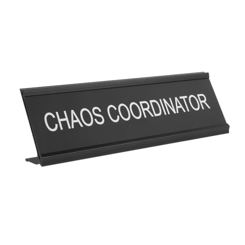 CAXUSD Förmiges Aluminiumlegierung Schreibtischschild für Mediatoren Moderner Coordinator Schilder Schreibtisch Platte Büro Namensschild CAXUSD Förmiges Aluminiumlegierung Schreibtischschild für Mediatoren Moderner Coordinator Schilder Schreibtisch Platte Büro Namensschild von CAXUSD