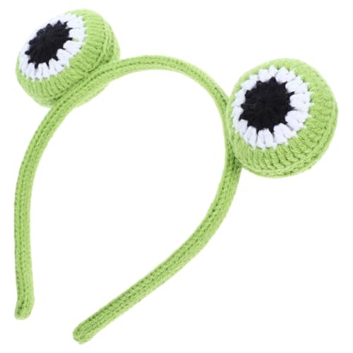 CAXUSD Häkeln Froschaugen Stirnband für Damen Lustiges Haarband für Makeup Hautpflege und Themenpartys Elastisches Design für Erwachsene für Feiertagsfeiern CAXUSD Häkeln Froschaugen Stirnband für Damen Lustiges Haarband für Makeup Hautpflege und Themenpartys Elastisches Design für Erwachsene für Feiertagsfeiern von CAXUSD