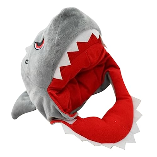 CAXUSD Hai-Kopfbedeckung für kindergeschenke Puppenbekleidung Puppenhut Plüsch-Haifischmütze Haifischmütze für Puppen Puppe Haifischmütze DIY Puppenhai-Hut Stoff Grey CAXUSD Hai-Kopfbedeckung für kindergeschenke Puppenbekleidung Puppenhut Plüsch-Haifischmütze Haifischmütze für Puppen Puppe Haifischmütze DIY Puppenhai-Hut Stoff Grey von CAXUSD
