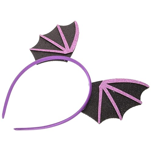 CAXUSD Halloween Fledermaus Stirnband aus Leicht und Bequem Bat Wings Haarreif für Damen Halloween Party Cosplay Kostüm Zubehör CAXUSD Halloween Fledermaus Stirnband aus Leicht und Bequem Bat Wings Haarreif für Damen Halloween Party Cosplay Kostüm Zubehör von CAXUSD