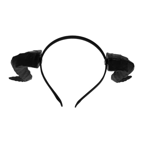 CAXUSD Halloween Gothic Cosplay Headband mit Leichten Langlebigen Drachenhörnern Komfortables Party Mardi Gras-halloween-accessoire für Damen Renaissance Karnevalskostüme von CAXUSD