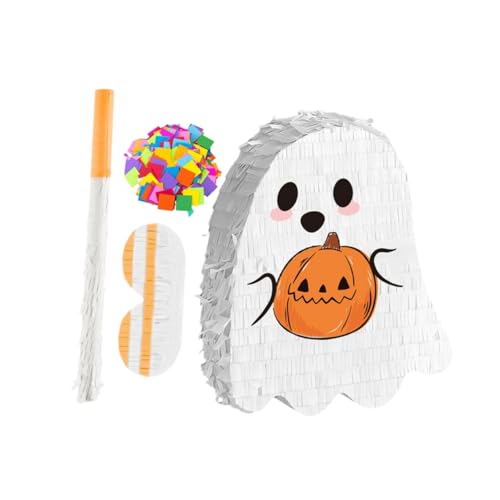 CAXUSD Halloween Pinata Halloween Ghost Pinata Candy Füllung Robustes Partydekorationsspielzeug Für Indoor Outdoor Hängendes Design CAXUSD Halloween Pinata Halloween Ghost Pinata Candy Füllung Robustes Partydekorationsspielzeug Für Indoor Outdoor Hängendes Design von CAXUSD