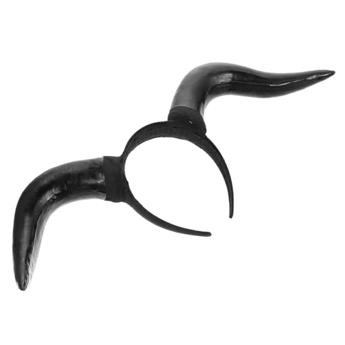 CAXUSD Halloween Teufelshorn Stirnband aus Flexiblem Material Bequemes Cosplay Zubehör für Party Karneval Fasching und Maskerade Langlebig und Einfach zu Tragen von CAXUSD