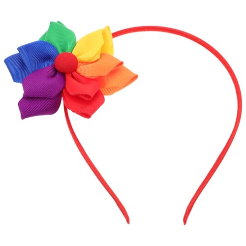 CAXUSD Handgefertigtes Regenbogen Blumen Haarband für Frauen Boho Festival Haaraccessoire für Besondere Anlässe und Valentinstag Feiern CAXUSD Handgefertigtes Regenbogen Blumen Haarband für Frauen Boho Festival Haaraccessoire für Besondere Anlässe und Valentinstag Feiern von CAXUSD