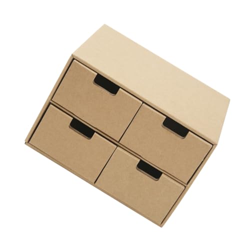 CAXUSD Kasten Schreibtisch ordner aufbewahrung faltbare Büro Schubladenbox Dokumentenbox aus Papier Schreibtisch bin Kraftpapier Brown CAXUSD Kasten Schreibtisch ordner aufbewahrung faltbare Büro Schubladenbox Dokumentenbox aus Papier Schreibtisch bin Kraftpapier Brown von CAXUSD