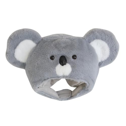 CAXUSD Koala-hut Plüsch Für Kinder Und Erwachsene Lustiges Tierkostüm Als Foto-requisite Kopfbedeckung Für Halloween Und Themenpartys CAXUSD Koala-hut Plüsch Für Kinder Und Erwachsene Lustiges Tierkostüm Als Foto-requisite Kopfbedeckung Für Halloween Und Themenpartys von CAXUSD
