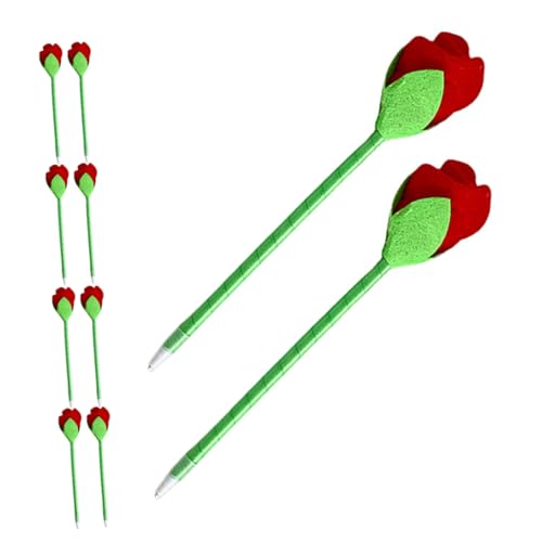 CAXUSD Kreative Cartoon Rosen Kugelschreiber mit Plüsch Blumen Design Niedliche Schreibutensilien für Studenten und Büro zu Valentinstag Geburtstagen und Hochzeiten CAXUSD Kreative Cartoon Rosen Kugelschreiber mit Plüsch Blumen Design Niedliche Schreibutensilien für Studenten und Büro zu Valentinstag Geburtstagen und Hochzeiten von CAXUSD