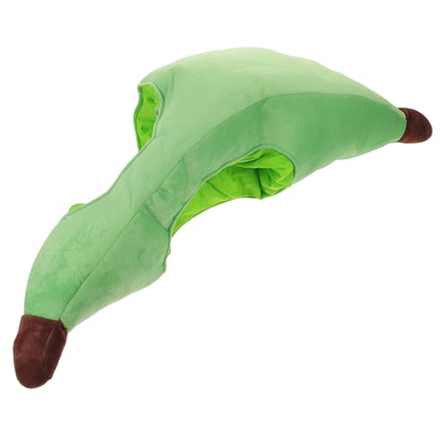 CAXUSD Lustiger Bananen-kostümhut für Erwachsene Weiches Party-accessoire in Einzigartiger Bananenform Leicht und Bequem für Halloween Cosplay Festliche Feiern von CAXUSD