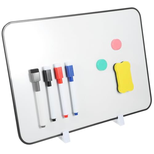 CAXUSD Magnetisches Doppelseitiges Whiteboard mit Ständern Tragbares Trocken Abwischbares Schreibbrett für Büro Schule und Zuhause Inklusive Marker und Radiergummi Zufällige Farbe CAXUSD Magnetisches Doppelseitiges Whiteboard mit Ständern Tragbares Trocken Abwischbares Schreibbrett für Büro Schule und Zuhause Inklusive Marker und Radiergummi Zufällige Farbe von CAXUSD