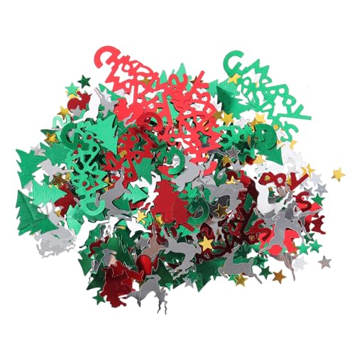 CAXUSD -Packungen Weihnachtskonfetti Schneeflocken Streudeko Tischdekoration Party Weihnachtsdeko Festlich Rot Grün Gold Weihnachtsmotive Santa Sterne CAXUSD -Packungen Weihnachtskonfetti Schneeflocken Streudeko Tischdekoration Party Weihnachtsdeko Festlich Rot Grün Gold Weihnachtsmotive Santa Sterne von CAXUSD