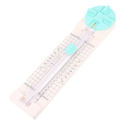 CAXUSD Papierschneider Scrapbooking -Vorräte Kartonschneidewerkzeug Papiertrimmer Scrapbooking Werkzeug Gerade Papier -Schneidwerkzeug Tapetenschneider -Trimmer -Werkzeug Plastik Green von CAXUSD
