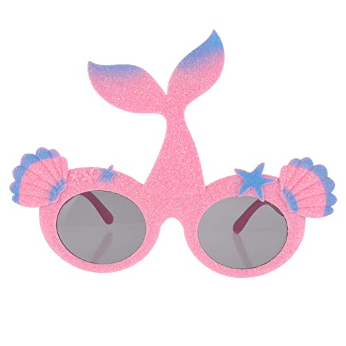 CAXUSD Partybrille Meerjungfrau Sonnenbrille Hawaii-party Brillen-set Aus Abs Partydekoration Foto-requisit Kinderspielzeug Festivalgeschenk von CAXUSD