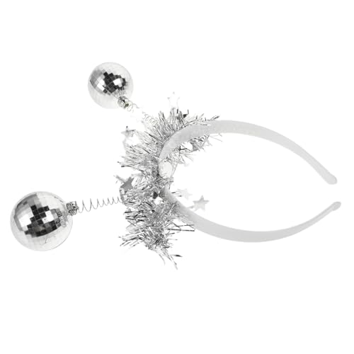 CAXUSD Reflektierender Discokugel Haarreif mit Design Komfortabel und Leicht zu Tragen für Kostüm Weltraum Party und Cosplay Einzigartiges Party Accessoire für Damen CAXUSD Reflektierender Discokugel Haarreif mit Design Komfortabel und Leicht zu Tragen für Kostüm Weltraum Party und Cosplay Einzigartiges Party Accessoire für Damen von CAXUSD