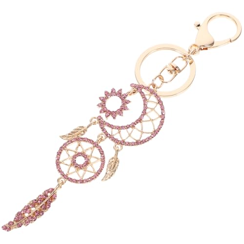 CAXUSD Schlüsselanhänger Glitzernder Schlüsselanhänger Strass-mond-anhänger Dream Catcher Schlüsselhalter Mondanhängerschlüsselring Autoschlüsselmond Charme Rosa Zinklegierung CAXUSD Schlüsselanhänger Glitzernder Schlüsselanhänger Strass-mond-anhänger Dream Catcher Schlüsselhalter Mondanhängerschlüsselring Autoschlüsselmond Charme Rosa Zinklegierung von CAXUSD