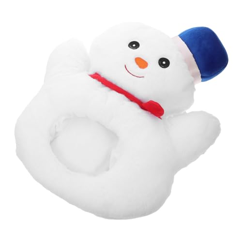CAXUSD Schneemann Kostüm Hut Plüsch Kissen Foto Zubehör Weihnachten Schneemann Kopfbedeckung CAXUSD Schneemann Kostüm Hut Plüsch Kissen Foto Zubehör Weihnachten Schneemann Kopfbedeckung von CAXUSD