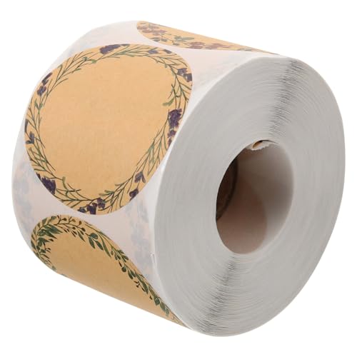 CAXUSD Selbstklebende Geschenkverpackungs Etiketten aus Kraftpapier mit Blumenmustern Vielseitig für Geschenktüten Karten Umschläge bei Hochzeit Geburtstag Rustikal und Einfach zu Kleben CAXUSD Selbstklebende Geschenkverpackungs Etiketten aus Kraftpapier mit Blumenmustern Vielseitig für Geschenktüten Karten Umschläge bei Hochzeit Geburtstag Rustikal und Einfach zu Kleben von CAXUSD