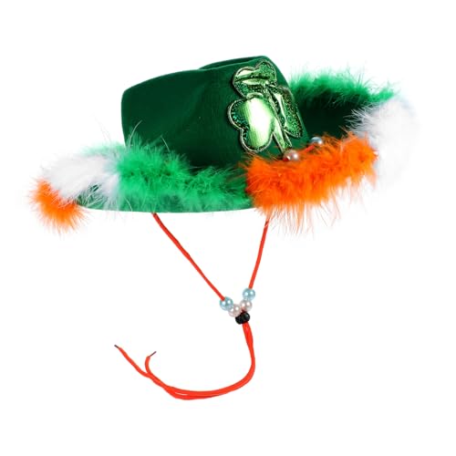 CAXUSD Patricks Day-hut Für Frauen Irischer Karnevalshut Bequem Stilvoll Foto-requisite Ideal Für Jungen Und Mädchen von CAXUSD