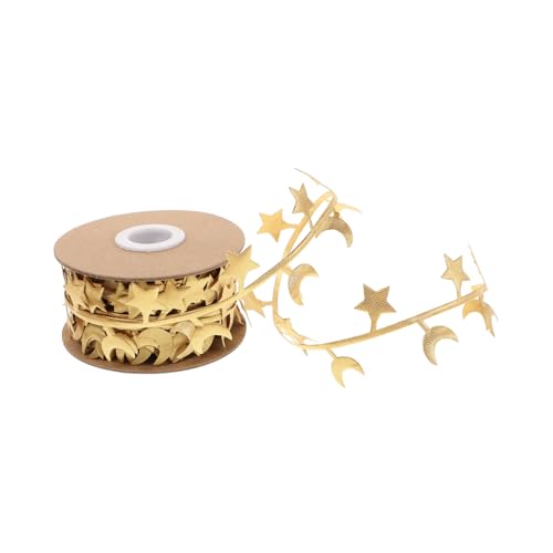 CAXUSD Star und Mond Stoffbänder Geschenkband für DIY Projekte Festliche Dekorationen Hochzeiten Weihnachten und Partys Langlebig und Farbenfroh CAXUSD Star und Mond Stoffbänder Geschenkband für DIY Projekte Festliche Dekorationen Hochzeiten Weihnachten und Partys Langlebig und Farbenfroh von CAXUSD