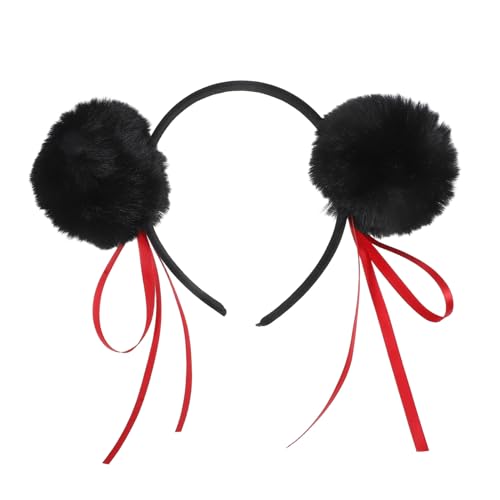 CAXUSD Haarband Für Halloween Karneval Party Flauschiges Stirnband Kopfbedeckung Für Frauen Mädchen Accessoire Für Kostümveranstaltungen CAXUSD Haarband Für Halloween Karneval Party Flauschiges Stirnband Kopfbedeckung Für Frauen Mädchen Accessoire Für Kostümveranstaltungen von CAXUSD