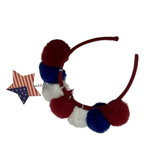 CAXUSD Stirnband Zum Unabhängigkeitstag Patriotische Stirnbandfrauen Tag Der Unabhängigkeit Kopfbedeckung Strass-stirnband Golden Dekoration Zum Tag Der Veteranen Roter Stirnband Plüsch CAXUSD Stirnband Zum Unabhängigkeitstag Patriotische Stirnbandfrauen Tag Der Unabhängigkeit Kopfbedeckung Strass-stirnband Golden Dekoration Zum Tag Der Veteranen Roter Stirnband Plüsch von CAXUSD