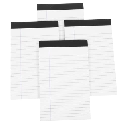 CAXUSD Teiliges Notizblock Abreißbare Linierte Memo Pads aus Dickem Papier Vielseitig für Büro Schule Planer Leicht Tragbar Schreibzubehör für Organisation und Planung von CAXUSD