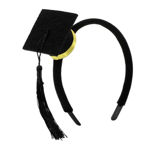 CAXUSD Verkleidung Für Die Abschlussfeier Abschluss-kopfbedeckung Für Erwachsene Grad-haarband Party-kopfschmuck Dekorative Stirnbänder Für Erwachsene Mini Plüschstoffe Kind Lieferungen von CAXUSD