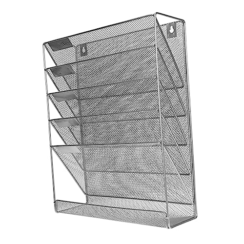 CAXUSD Wandmontierter Aktenhalter aus Metall Multifunktionales Dokumentenaufbewahrungssystem für Büro Schule und Zuhause Lagiger Organizer für Schnelle Dokumentensuche CAXUSD Wandmontierter Aktenhalter aus Metall Multifunktionales Dokumentenaufbewahrungssystem für Büro Schule und Zuhause Lagiger Organizer für Schnelle Dokumentensuche von CAXUSD