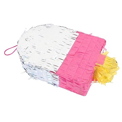 CAXUSD Witzige Eiscreme Pinata Partyhänger Dekoration Traditionelle Gefüllte Piñata mit Süßigkeiten und Überraschungen Kreative Sommerdeko für Kindergeburtstag und Festlichkeiten CAXUSD Witzige Eiscreme Pinata Partyhänger Dekoration Traditionelle Gefüllte Piñata mit Süßigkeiten und Überraschungen Kreative Sommerdeko für Kindergeburtstag und Festlichkeiten von CAXUSD