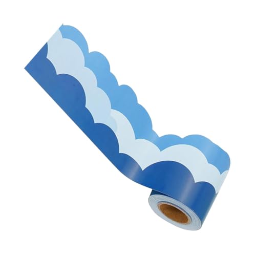 CAXUSD Wolkenförmiger Papierstreifen Blau Selbstklebend für Klassenzimmer Kindergarten und Home Office Deko Langlebig und Wasserfest Einfach Anzubringen und Repositionierbar CAXUSD Wolkenförmiger Papierstreifen Blau Selbstklebend für Klassenzimmer Kindergarten und Home Office Deko Langlebig und Wasserfest Einfach Anzubringen und Repositionierbar von CAXUSD