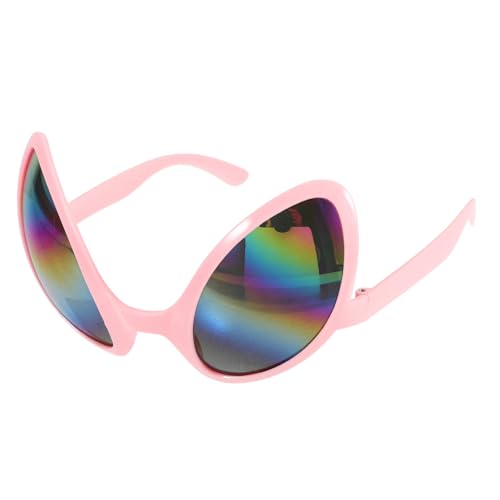 CAXUSD außerirdische Brille Alien Brille Halloween Kostüm Brille Halloween-Zugriffe Farbenfrohe Brille partybrille Alien-Halloween-Dekorationen lustige Alien-Brille Abs Rosa CAXUSD außerirdische Brille Alien Brille Halloween Kostüm Brille Halloween-Zugriffe Farbenfrohe Brille partybrille Alien-Halloween-Dekorationen lustige Alien-Brille Abs Rosa von CAXUSD