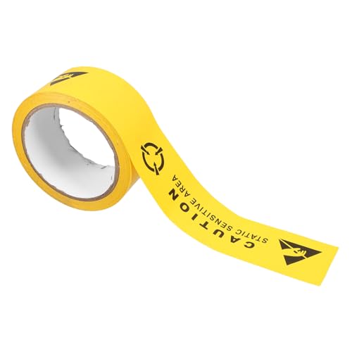 Sicherheitswarnbandrolle für Antistatische Bodenmarkierung Gelbes Klebeband für Sicherheits und Warnschilder für Industrie und Gewerbebereiche zur Statischen Sicherheitswarnbandrolle für Antistatische Bodenmarkierung Gelbes Klebeband für Sicherheits und Warnschilder für Industrie und Gewerbebereiche zur Statischen von CAXUSD