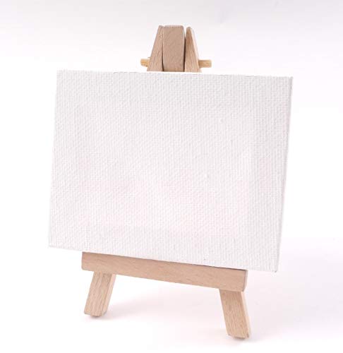 CB Home & Style Mini-Leinwände 45 Stück Keilrahmen mit Staffelei Namenschild Hochzeit Tisch Staffelei CB Home & Style Mini-Leinwände 45 Stück Keilrahmen mit Staffelei Namenschild Hochzeit Tisch Staffelei von CB Home & Style