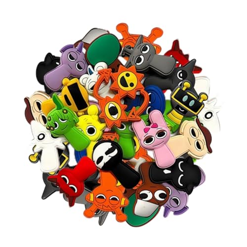 CBLIORUD Pixel-Kunst-Schuh-Anhänger für Lochschuhe, Dekorationen, Kinder-DIY-Zubehör für Jungen und Mädchen, Geburtstagsparty, Geschenke, 33 Stück CBLIORUD Pixel-Kunst-Schuh-Anhänger für Lochschuhe, Dekorationen, Kinder-DIY-Zubehör für Jungen und Mädchen, Geburtstagsparty, Geschenke, 33 Stück von CBLIORUD