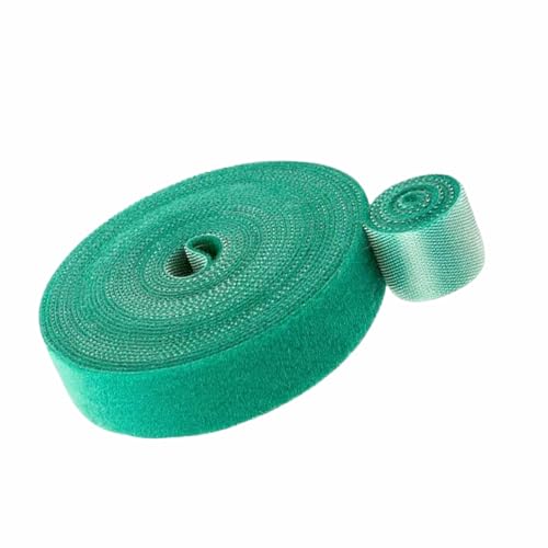 CBMZHF 1 Stück, Selbstklebeband mit Klebeband, Gartenstreifen verstellbarer Baumstreife, Pflanzenhalter Gartenband (25 Meter) von CBMZHF