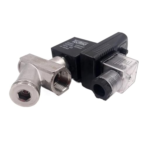 CBYSYXIZ 1 PCS ADF695 Luftkompressor-Lufttank-Magnetventil SS304 Edelstahl Y-Filter Elektronisches Ablassventil 0,5 Zoll(AC110V) von CBYSYXIZ