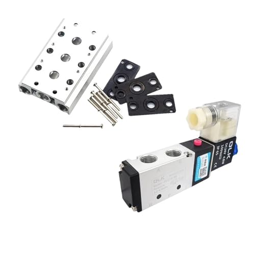 CBYSYXIZ 4V210-08 Magnetventilverteiler 200M Serie 1F~20F Positionskupplung PC Pneumatikanschluss Schalldämpfer(4V210-08 9F) von CBYSYXIZ