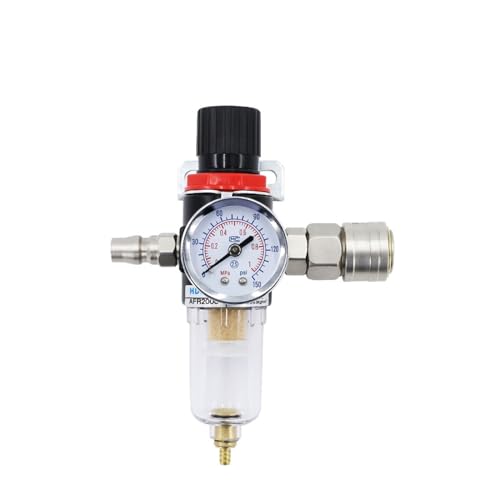 CBYSYXIZ Gasdruckminderer Pneumatisches Druckregelventil AFR2000 Luftkompressor Öl-Wasserabscheiderfilter(G) von CBYSYXIZ