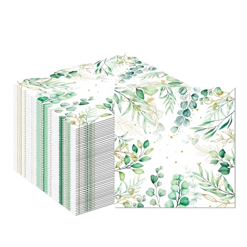 100Pcs Eucalyptus Globulus Papier Gast Servietten Hochzeit Einweg Abendessen Servietten, Party Servietten Gast Handtücher Hochzeit Servietten für Küche, Geburtstagsfeier 100Pcs Eucalyptus Globulus Papier Gast Servietten Hochzeit Einweg Abendessen Servietten, Party Servietten Gast Handtücher Hochzeit Servietten für Küche, Geburtstagsfeier von CC HOME