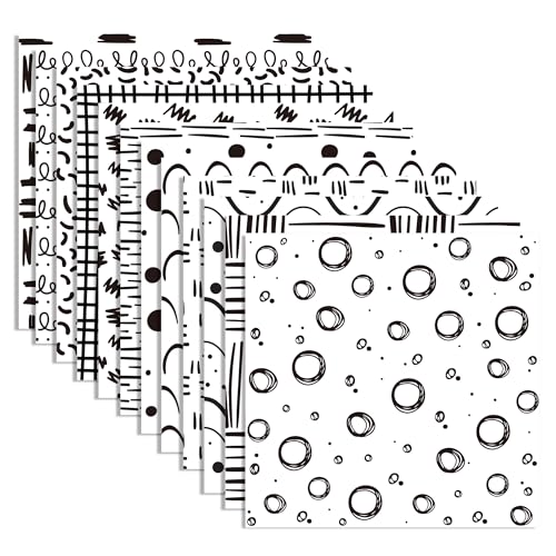 24 Blatt Schwarz-Weiß unregelmäßige Grafiken Scrapbook Papier,12 Designs Scrapbook Craft Papier, 12x12Inch Karte Herstellung Scrapbook DIY Hintergrundpapier 24 Blatt Schwarz-Weiß unregelmäßige Grafiken Scrapbook Papier,12 Designs Scrapbook Craft Papier, 12x12Inch Karte Herstellung Scrapbook DIY Hintergrundpapier von CC HOME