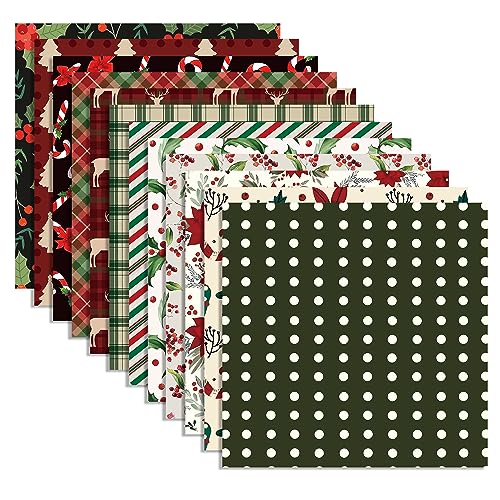 CC HOME 24 Blatt Weihnachten Scrapbook Bastelpapier, 12 Designs, 30 x 30 cm, Quadratisch, Semi-Glanz, Weihnachten CC HOME 24 Blatt Weihnachten Scrapbook Bastelpapier, 12 Designs, 30 x 30 cm, Quadratisch, Semi-Glanz, Weihnachten von CC HOME