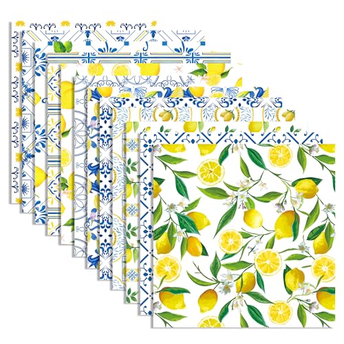 24 Blatt Zitrone Motive Scrapbook Papier,12 Designs Doppelseitige Obst Sommer Muster Dekorpapier Scrapbook Craft Papier, 12x12Inch Karte Herstellung Scrapbook DIY Hintergrundpapier 24 Blatt Zitrone Motive Scrapbook Papier,12 Designs Doppelseitige Obst Sommer Muster Dekorpapier Scrapbook Craft Papier, 12x12Inch Karte Herstellung Scrapbook DIY Hintergrundpapier von CC HOME