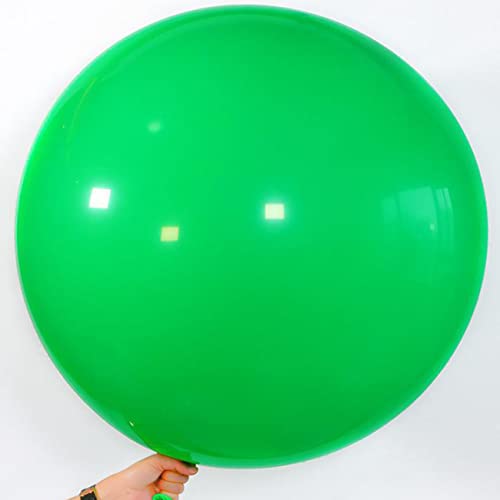 36 Zoll Riesen Luftballons Grün,Großer Latex Helium Ballons für Partys Deko,6 Stück von CC Wonderland Zone