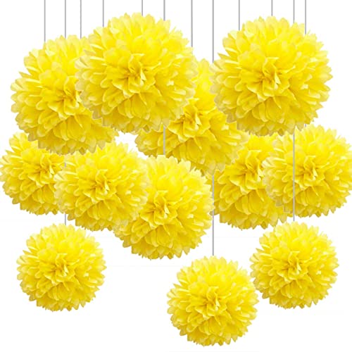 CC wonderland zone 12 Stück Gelb Seidenpapier Pompons,Papier Pom Poms Seidenpompons für Party Deko CC wonderland zone 12 Stück Gelb Seidenpapier Pompons,Papier Pom Poms Seidenpompons für Party Deko von CC wonderland zone