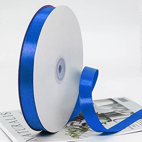 CC wonderland zone Satinband Blau(91m lang x 10mm breit) Dekoration Geschenkband,Schleifenband Dekoband Stoffband für Hochzeit von CC wonderland zone