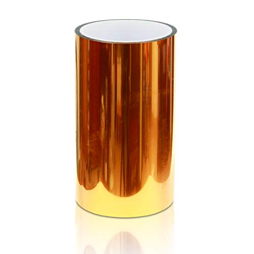 Hxtape 15,2 cm Hochtemperatur-Kapton-Klebeband (Polyimid), 1 Mil Polyimid-Film-Klebeband zum Abdecken, 3D-Drucker-Plattform, elektrische Aufgaben, Löten, 150 mm x 36 m. von CCHUIXI