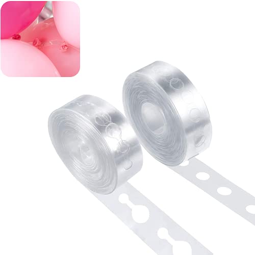 2 Rollen 5m Ballon Girlande Streifen, Luftballon Girlande, Ballonband Streifen, Ballon Bogen Girlande Kit für Hochzeitsfeier, Geburtstag 2 Rollen 5m Ballon Girlande Streifen, Luftballon Girlande, Ballonband Streifen, Ballon Bogen Girlande Kit für Hochzeitsfeier, Geburtstag von CCLKHY