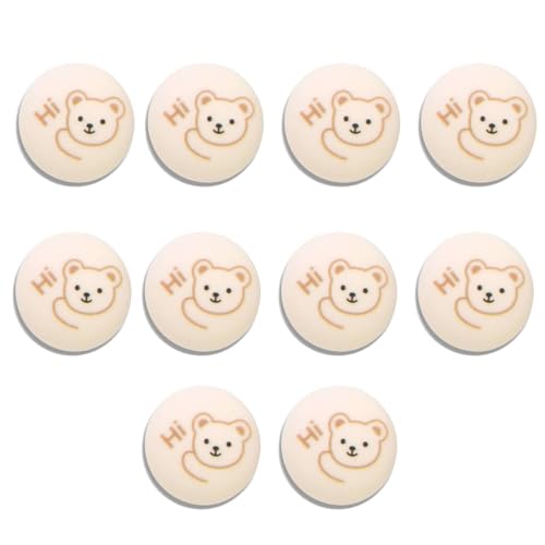 10 Stücke Kunststoff Knöpfe Knöpfe Kinder,kinderknöpfe Babyknöpfe Abnehmbarer Kleidungsknöpfe Für Mädchen Und Jungen-A-18mm von CCYXFB