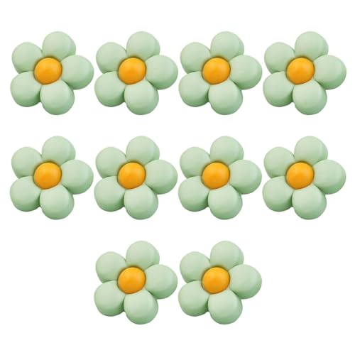 10 Stücke Kunststoff Knöpfe Knöpfe Kinder,kinderknöpfe Babyknöpfe Blumenknöpfe Für Mädchen Und Jungen-grün+gelb-18mm 10 Stücke Kunststoff Knöpfe Knöpfe Kinder,kinderknöpfe Babyknöpfe Blumenknöpfe Für Mädchen Und Jungen-grün+gelb-18mm von CCYXFB