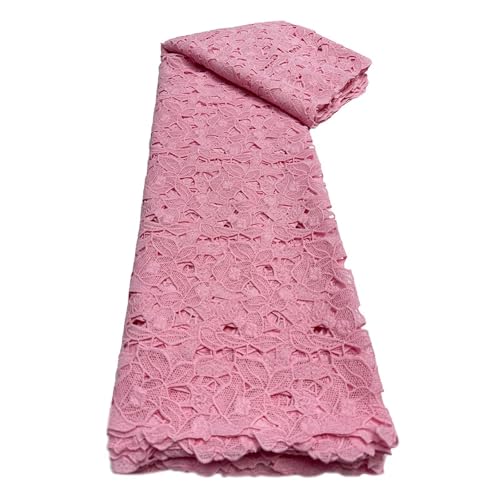 4,5 M Breite, Wasserlösliche Stickerei, Durchbrochene Spitze, Milchseidenstoff, Einfarbig, Kleidung, Kleiderzubehör(LY6738-6) von CCZRD