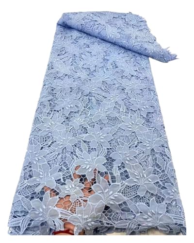 5 Yards Aushöhlen Pailletten Baumwolle Stickerei Cheongsam Kleidung Spitze Spitze Stoff(5) von CCZRD